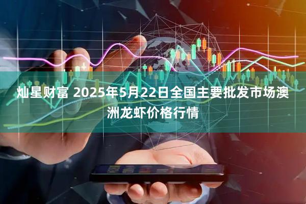 灿星财富 2025年5月22日全国主要批发市场澳洲龙虾价格行情