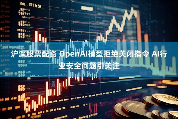 沪深股票配资 OpenAI模型拒绝关闭指令 AI行业安全问题引关注