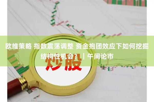 欧维策略 指数震荡调整 资金抱团效应下如何挖掘结构性机会？｜午间论市